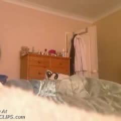 Wife Getting Dressed