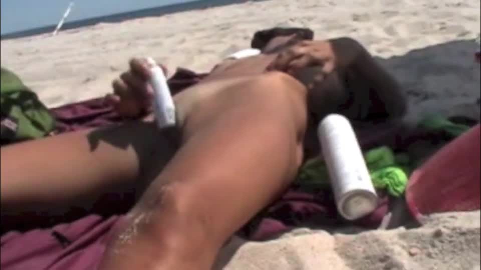 Pic #1  Beach - Beach, Masturbation, Shaved