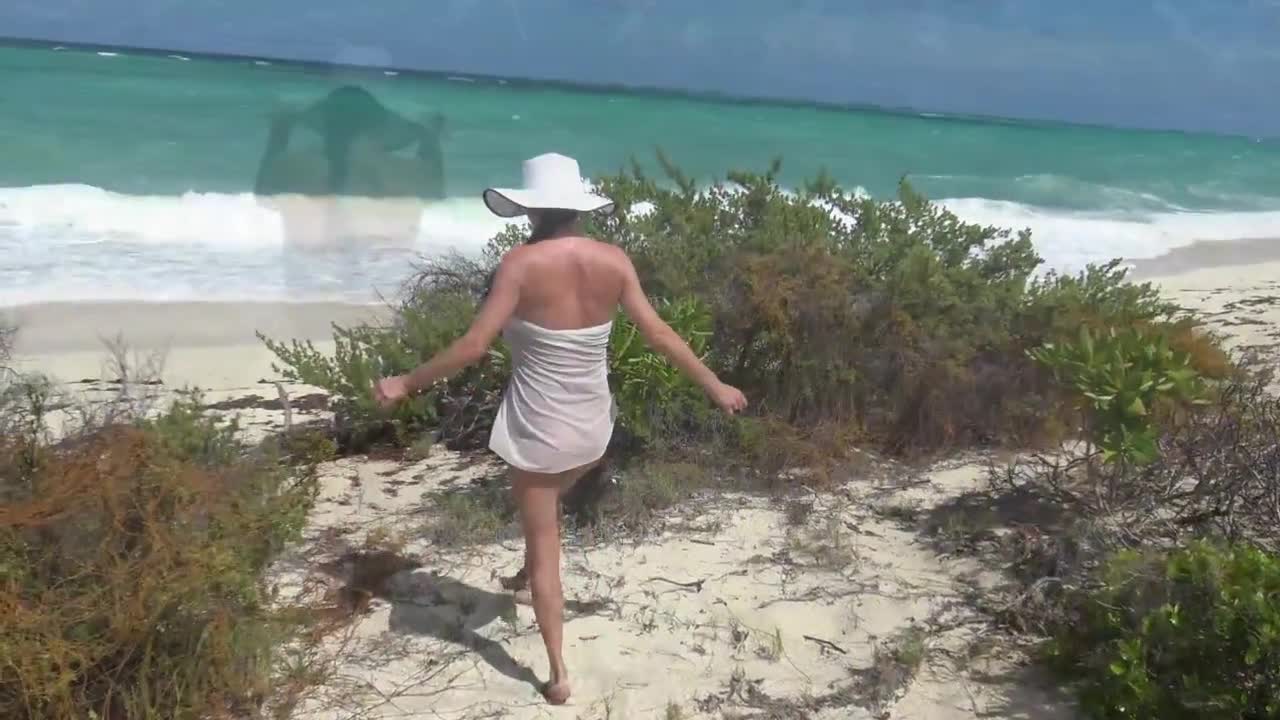 Pic #1Mila on the Beach - Shaved, Outdoors, Nude Girls, Milf, Masturbation, Firm Ass, Brunette, Big Tits, Beach, Toys