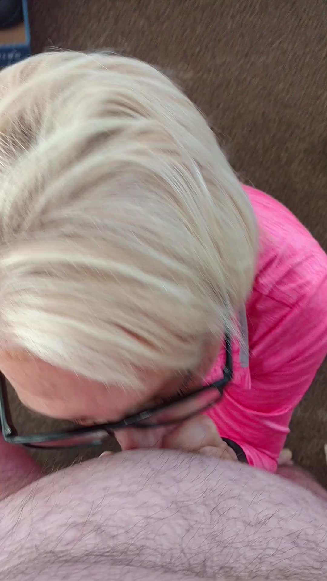 Pic #1  Loves Sucking Cock - Blonde, Blowjob, Hand Job, Amateur, Facials
