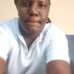 Ebony using white toy