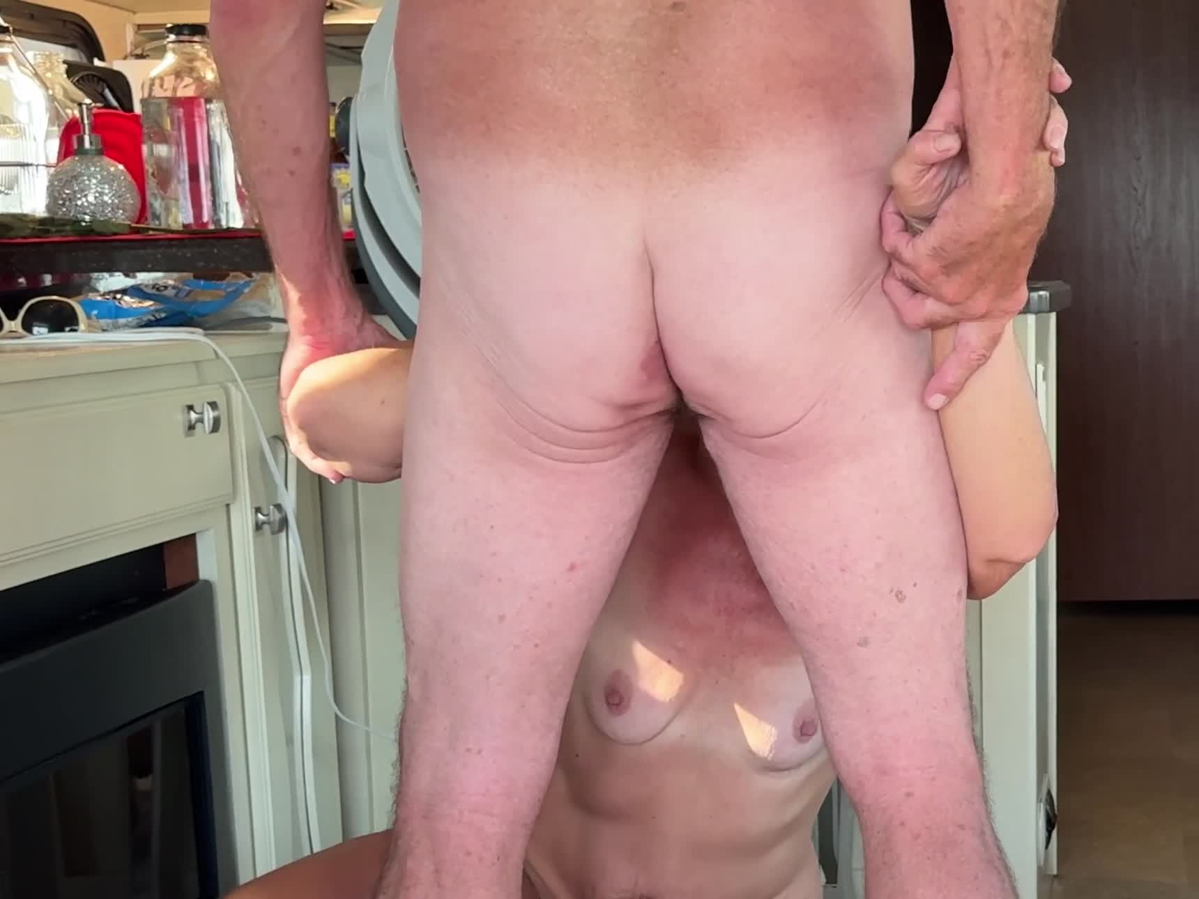 Pic #1Finger in His Ass and Cock in My Mouth